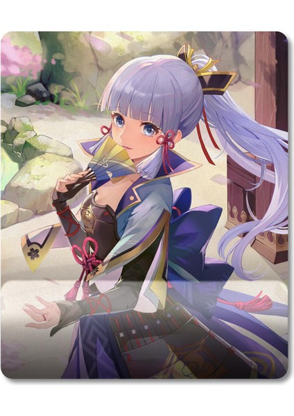Genshin Impact - Kamisato Ayaka Bilek Destekli Mousepad Model - 1