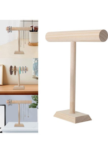 Ahşap Ekran Takı Aksesuar Stand Hediye Depolama Sahibi Bilezik Evi 31 cm Yükseklik (Yurt Dışından) indirimleri