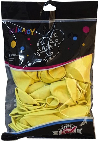 Pastel Sarı Balon 40LI