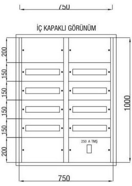 Çp 827 Dağıtım Panosu