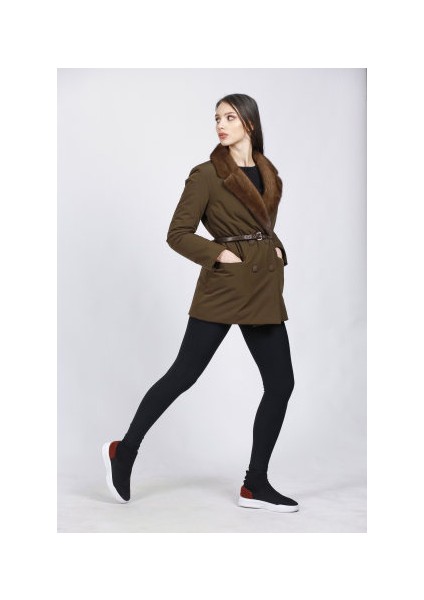 Kadın Oversize Haki Blazer Ceket modelleri