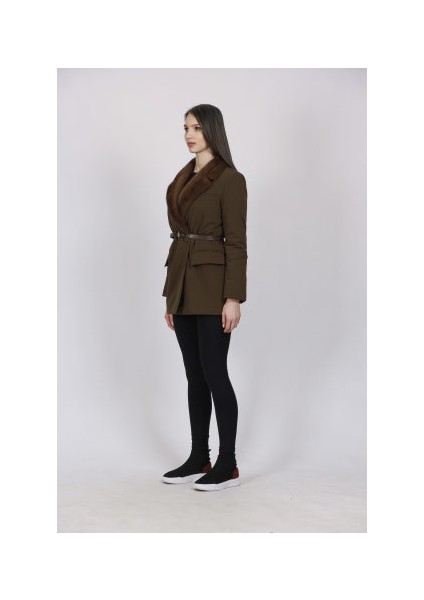 Kadın Oversize Haki Blazer Ceket fırsatları