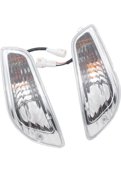 2'li Motosiklet Ön Dönüş Sinyal Işık Göstergesi Için Vespa Lx 50 125 150 (Yurt Dışından)