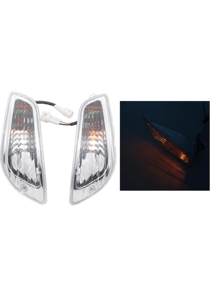 2'li Motosiklet Ön Dönüş Sinyal Işık Göstergesi Için Vespa Lx 50 125 150 (Yurt Dışından) modelleri