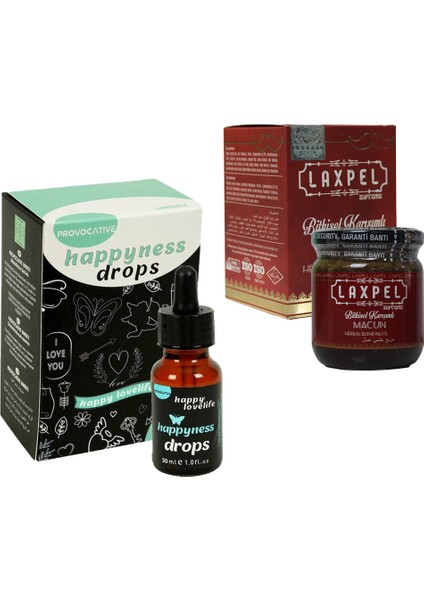 -Kadin Istek Artiri-Ci Happyness-Drops+Laxpel Macun