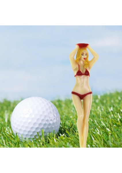 Yenilik Golf Tees Lady Bikini Kız Bekar Partisi Golf Eğitimi Kırmızı Favorileri (Yurt Dışından) modelleri