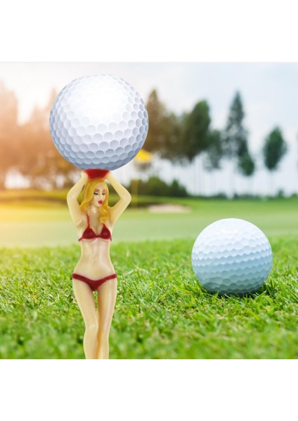 Yenilik Golf Tees Lady Bikini Kız Bekar Partisi Golf Eğitimi Kırmızı Favorileri (Yurt Dışından) indirimleri