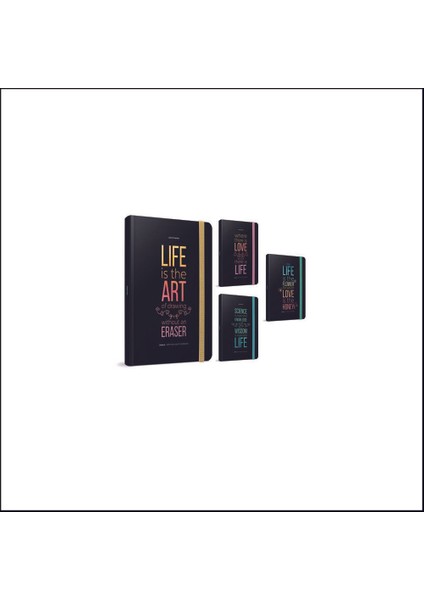Defter Lıfe Book A5 120 Yp. Kareli 3645 Gıpta