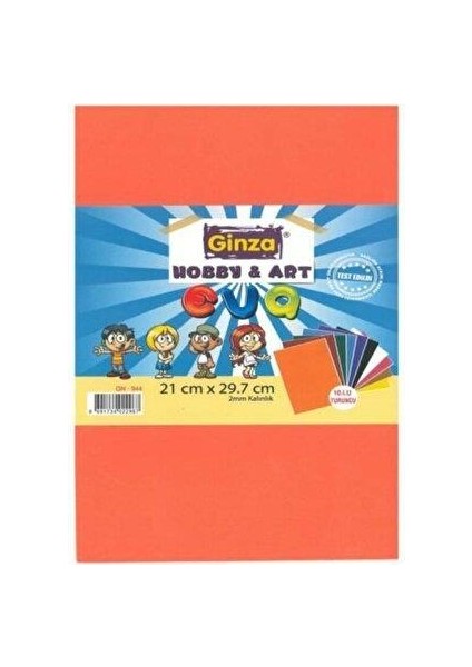 Eva Sünger 20X30 Yapışkanlı 10’lu GN-71250 Ginza