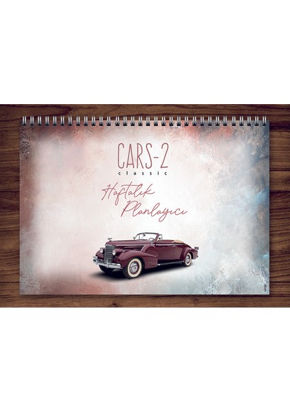 Express Planner A4 Haftalık Planlayıcı Cars-2 Classic