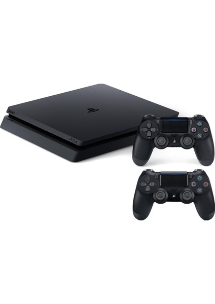 Playstation 4 Slim + 2.Dualshock + Ps4 Pes 2020 + Ps4 Gta 5