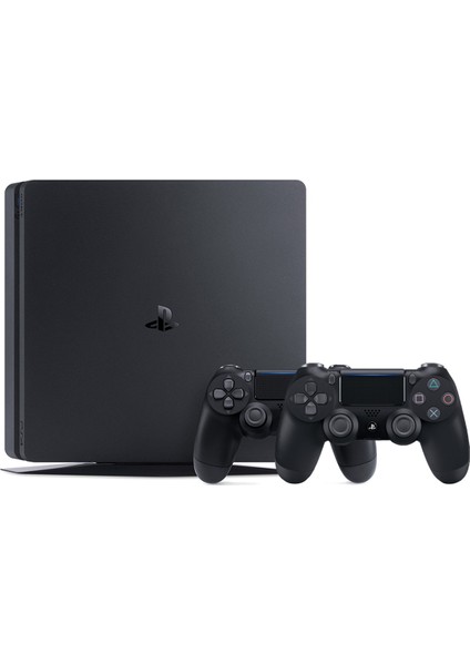 Playstation 4 Slim + 2.Dualshock + Ps4 Pes 2020 + Ps4 Gta 5