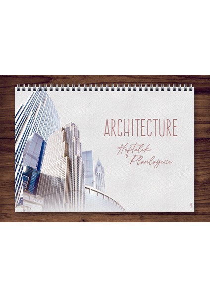 Express Planner A4 Haftalık Planlayıcı Architecture