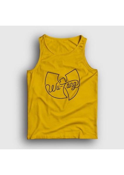Unisex Sarı Logo Wu Tang Clan Atlet