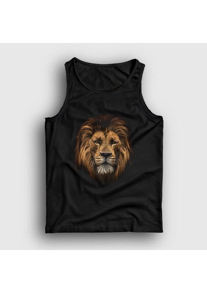 Unisex Siyah Fearless Lion Aslan Atlet