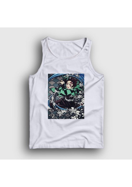 Unisex Beyaz Sword Tanjiro Kamado Anime Demon Slayer Kimetsu No Yaiba Atlet