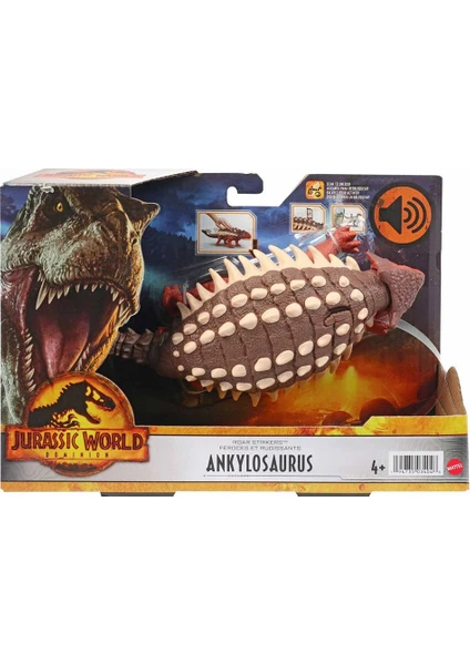 Jurassic World Dominion Kükreyen Vahşi Dinozor HDX17 Ankylosaurus