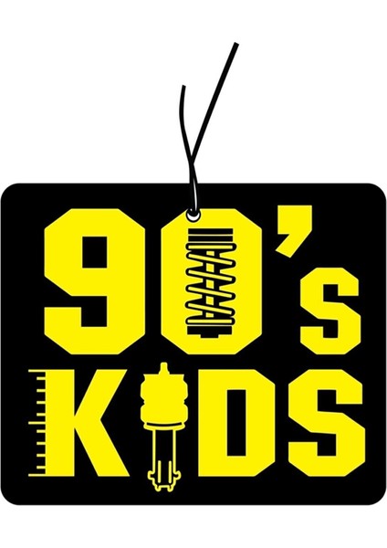 90's Kids Nostalji Tasarımlı Dekoratif Oto Araç Kokusu ve Aksesuarı