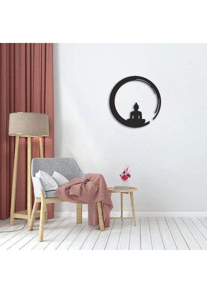 Yoga Meditasyon, Duvar Dekoru, Metal Tablo, Laser Tablo, Hediyelik, Dekoratif