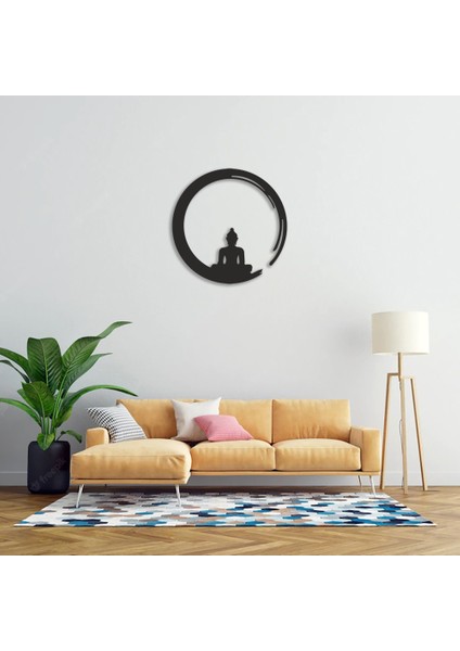 Yoga Meditasyon, Duvar Dekoru, Metal Tablo, Laser Tablo, Hediyelik, Dekoratif