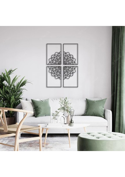 Krizantem Çiçeği Tasarım, Duvar Dekoru, Metal Tablo, Laser Tablo, Hediyelik, Dekoratif