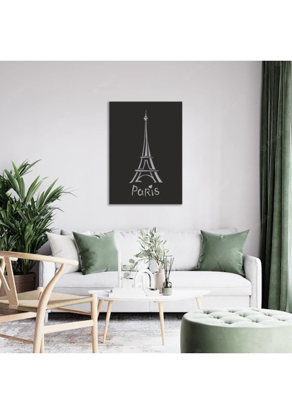Eyfel Kulesi - Paris, Duvar Dekoru, Metal Tablo, Laser Tablo, Hediyelik, Dekoratif
