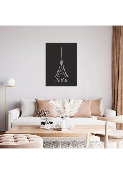 Eyfel Kulesi - Paris, Duvar Dekoru, Metal Tablo, Laser Tablo, Hediyelik, Dekoratif