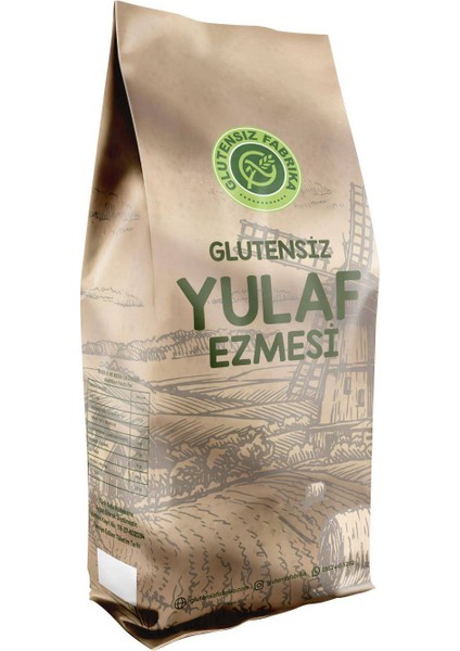 Glutensiz Yulaf Ezmesi 500 gr Katkısız