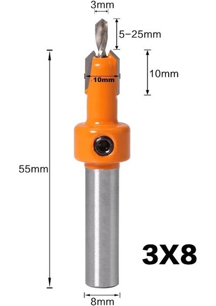 Havşa Matkap Ucu 3,0 mm