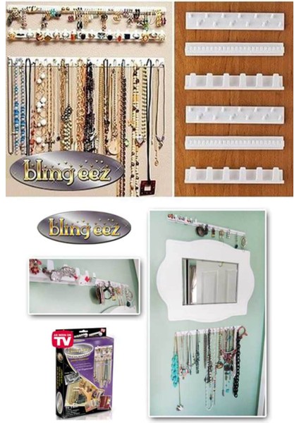 Takı ve Aksesuar Organizer Bling Eez Takı Askısı