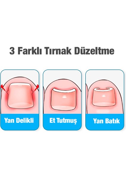 Ezere 24 Parça Profesyonel Tırnak Bakım ve Onarım Manikür Pedikür Seti ALL-35214