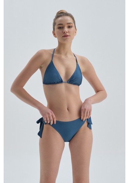 Marin Üçgen Küçük Bikini Üst