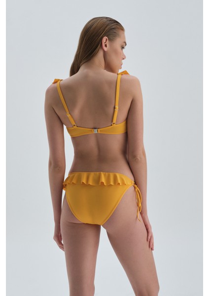 Sarı Normal Bel Bikini Alt