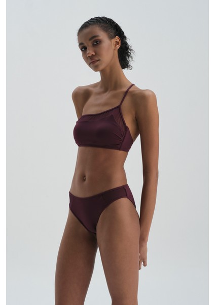 Bordo Normal Bel Bikini Alt