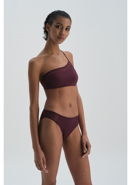 Bordo Normal Bel Bikini Alt