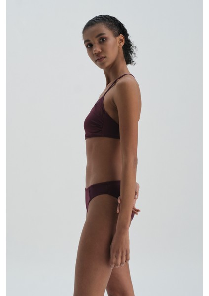 Bordo Normal Bel Bikini Alt