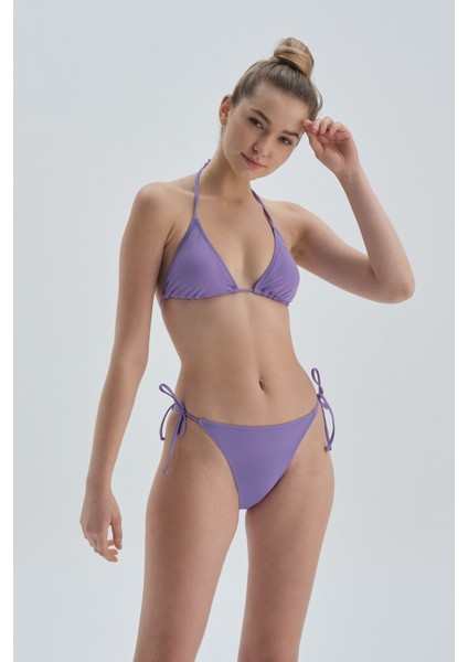 Lila Spagetti Bikini Alt