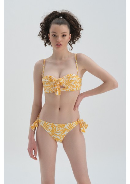 Sarı Normal Bel Bikini Alt