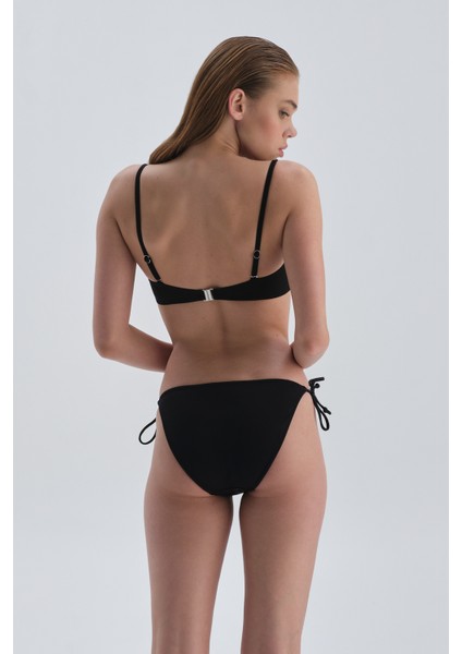 Siyah Straplez Kaplı Bikini Üst fiyatları