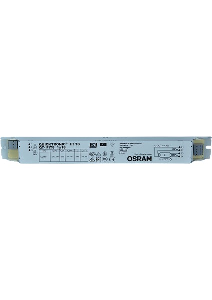 Osram 1X18W Elektronik Balast