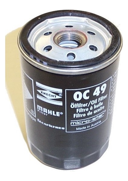 Bmw E21 E30 E34 Uyumlu M20 Motor Mahle Yağ Filtresi 11421266773