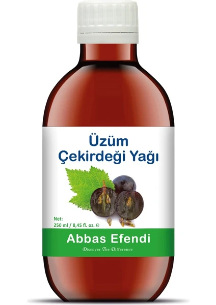 Abbas Efendi Üzüm Çekirdeği Yağı 250 ml