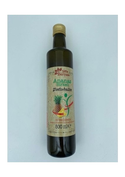 Ananas Sirkeli Detokslim Detox Sirkesi 500 ml