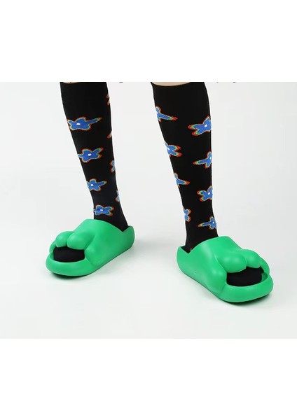Yağ Ayı Pençe Sandalet ve Terlik Kadınlar Yaz Dışarıda Giyim Izleyicileri Çiftler Sevimli Öğrenci Ev Sandalet ve Terlik Slip Olmayan Banyo Erkek Terlikleri 35-36 Feet Için(Yurt Dışından)