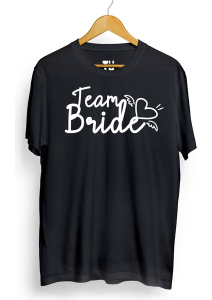 Bride Team Baskılı Pamuklu Tshirt