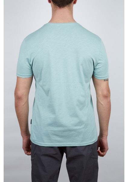 Albino Basic T-Shirt Nil Yeşili modelleri