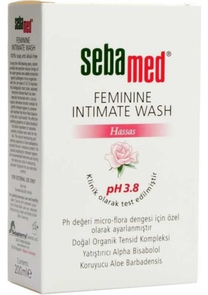 Feminine Intimate Wash Intim Yıkama Hassas 200 Ml