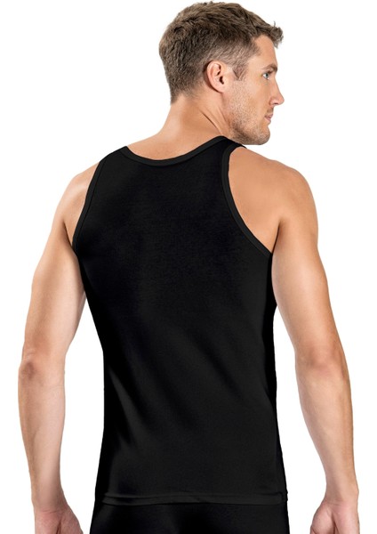 Erkek Siyah Pamuklu Atlet 110 fiyatları