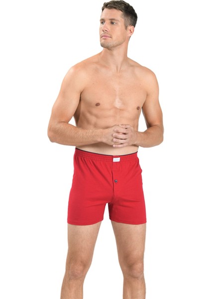 Erkek Bordo Pamuklu Boxer 127 fiyatları