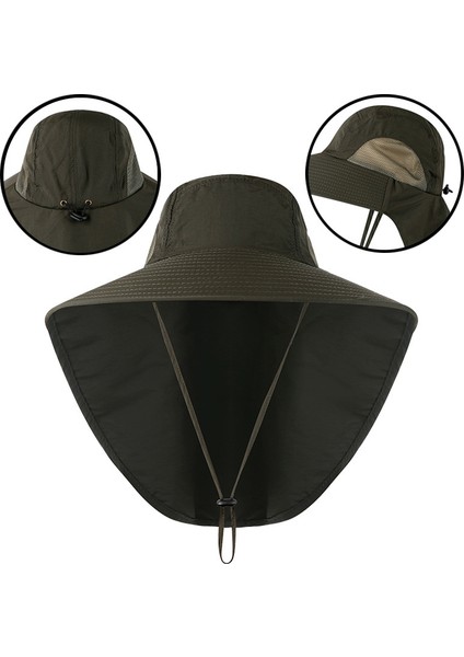 Erkek Güneş Şapkası - Kahverengi (Yurt Dışından)